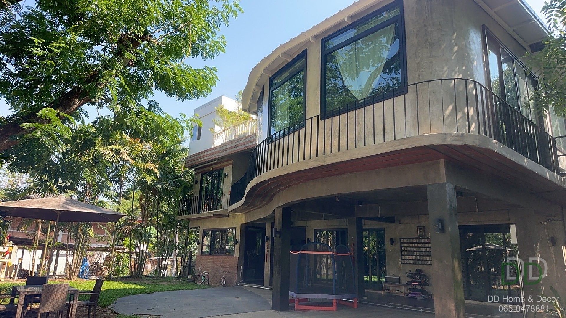 DD-0224 ขายบ้านสวย 3 ชั้น 5 ห้องนอน วิวภูเขาและป่าไม้ ให้ รร.โฟร์ซีซั่นแม่ริม