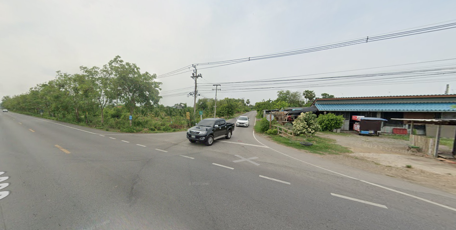 #ขายที่ดินราชบุรี ที่ดินทำเลสวย หน้ากว้าง น่าลงทุนมาก โพธาราม 4-0-3 ไร่.