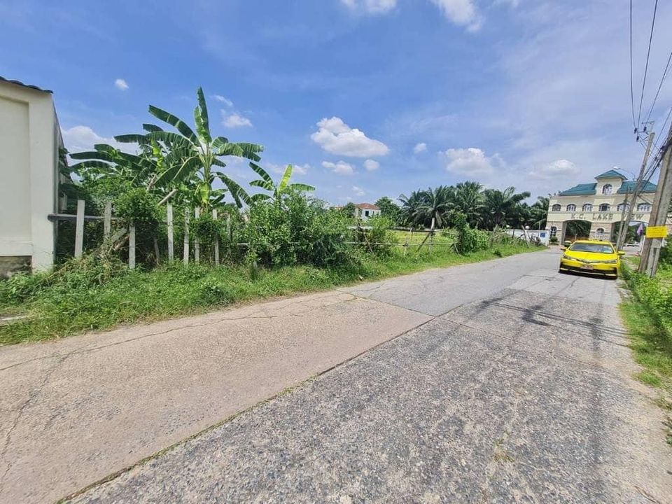 ขายที่ดินสวยติดทะเลสาปราคาถูก ในหมู่บ้านพฤษชาติ  บึงกุ่ม กทม 303 ตรว.