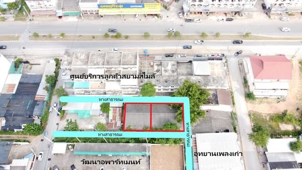 ที่ดินใกล้ตลาดข้าวสวย ต.ในเมือง อ.เมืองชัยภูมิ 112.6 ตรว.