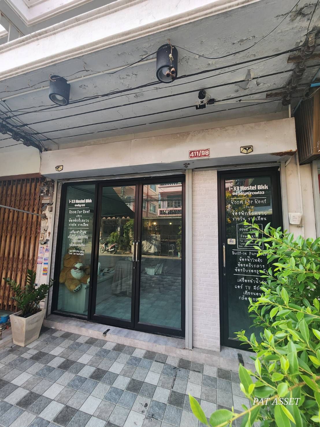 ขายกิจการ Hostel อพาร์ทเม้นท์ ซ.จรัญฯ 33 ตึกแถว 1 คูหา 19 ตร.วา