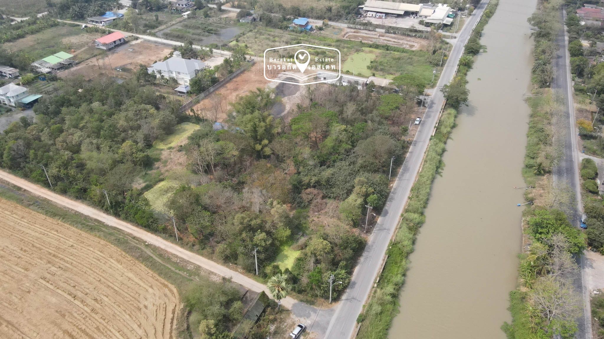 แปลงสวยติดถนน 2 ด้าน น้ำ-ไฟ พร้อม เขตหนองจอก กรุงเทพฯ