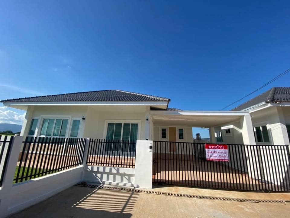 บ้านเดี่ยว วิวทุ่งนา ใหม่มาก 