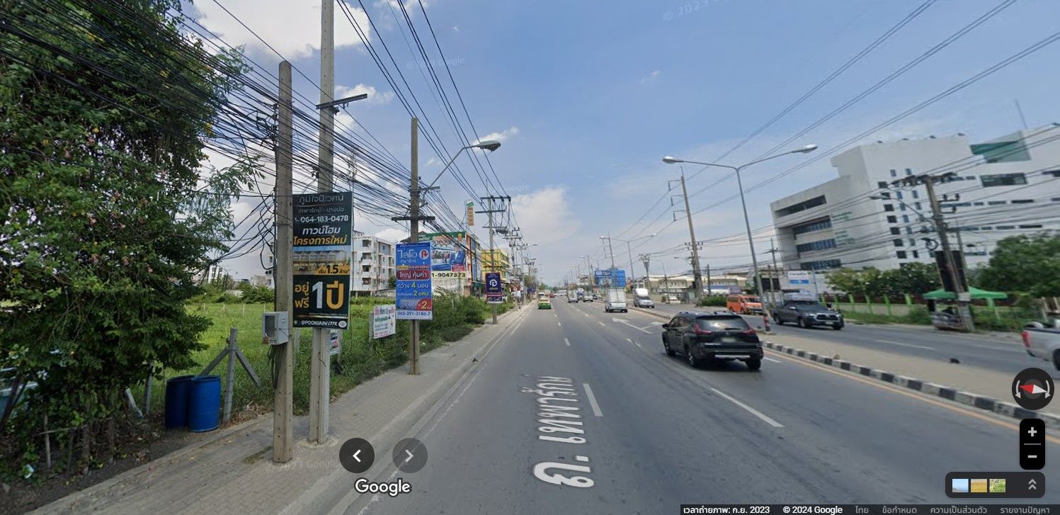 ที่ดินเทพารักษ์ กม.18 ติดถนนเทพารักษ์