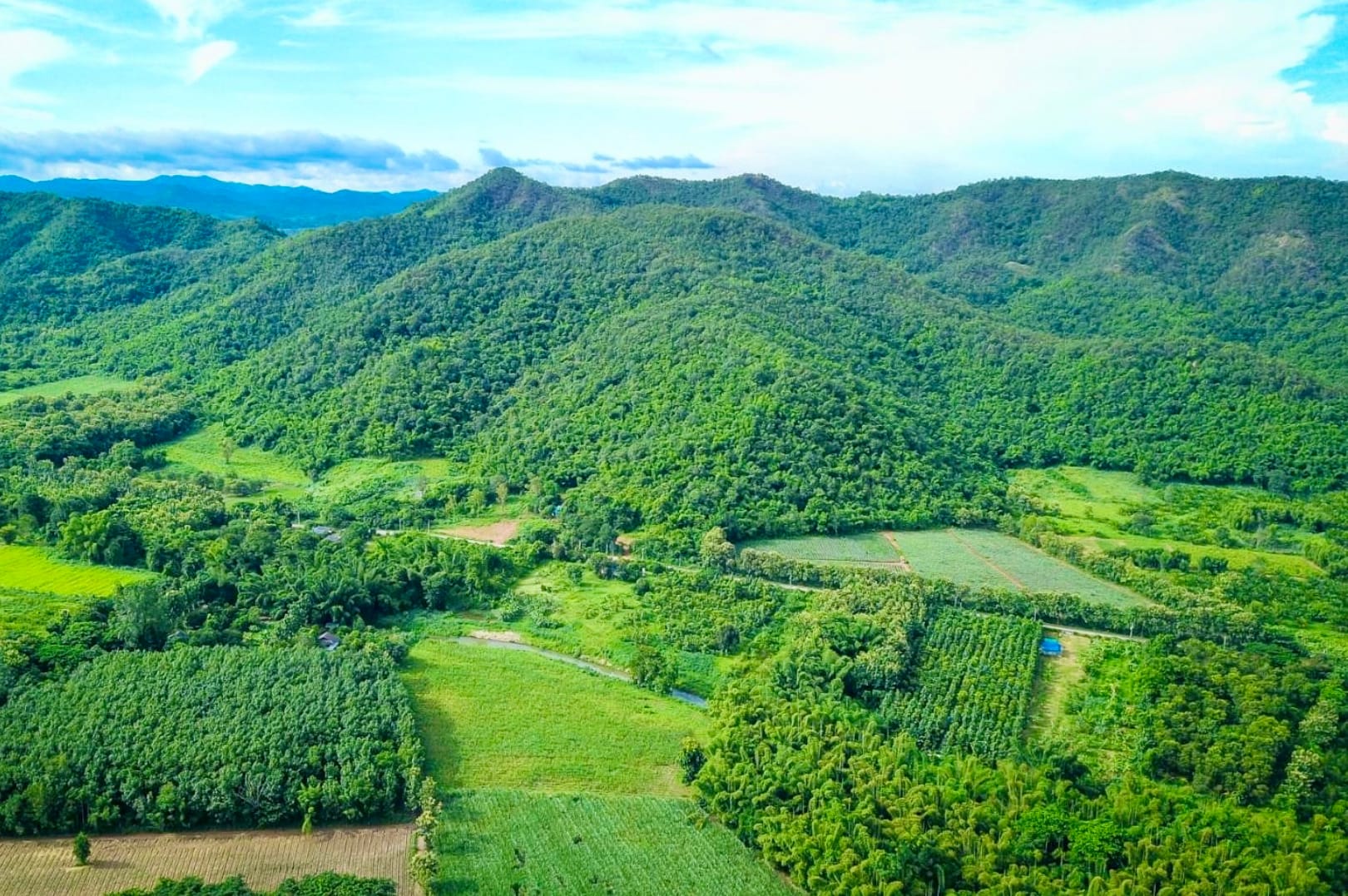 ที่ดินสวยในอ้อมกอดขุนเขาติดธารน้ำ