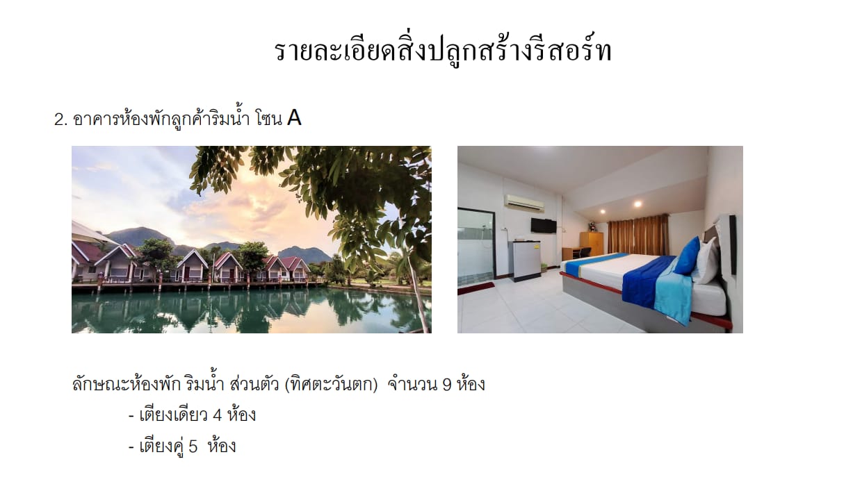 กิจการรีสอร์ทพร้อมที่ดิน แม่สาย เชียงราย 5-1-31