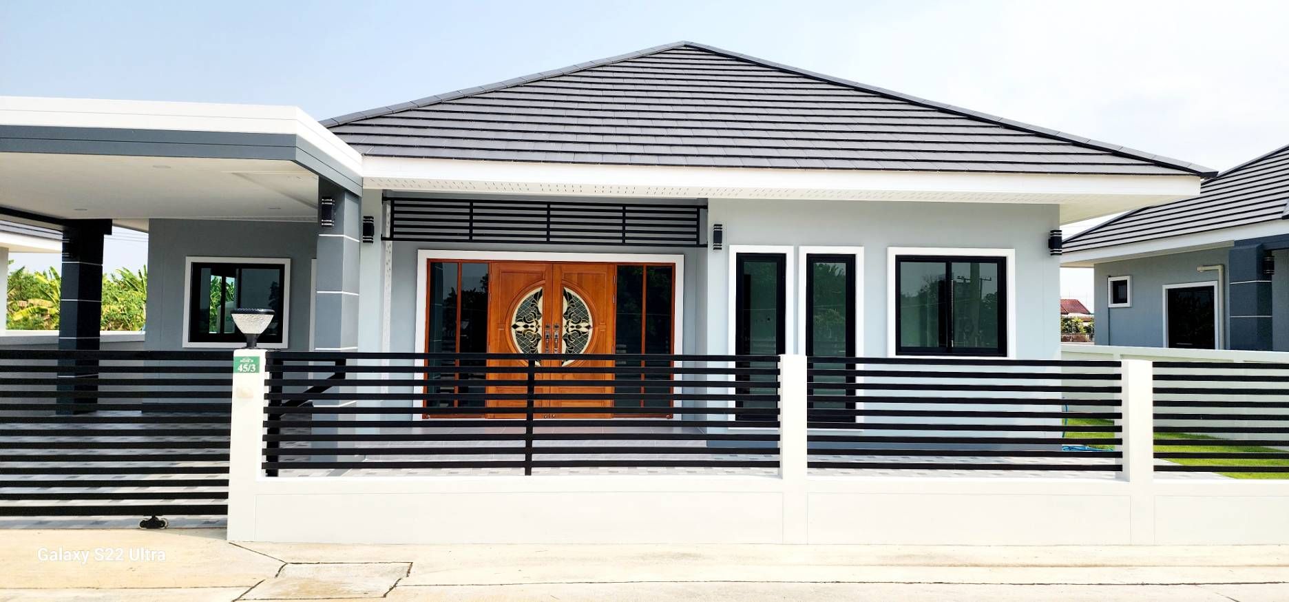 ขายบ้านกาญจนบุรี ท่าม่วง บ้านสร้างใหม่ สวยงามทั้งภายนอกภายใน สาธารณูปโภคครบครัน 
