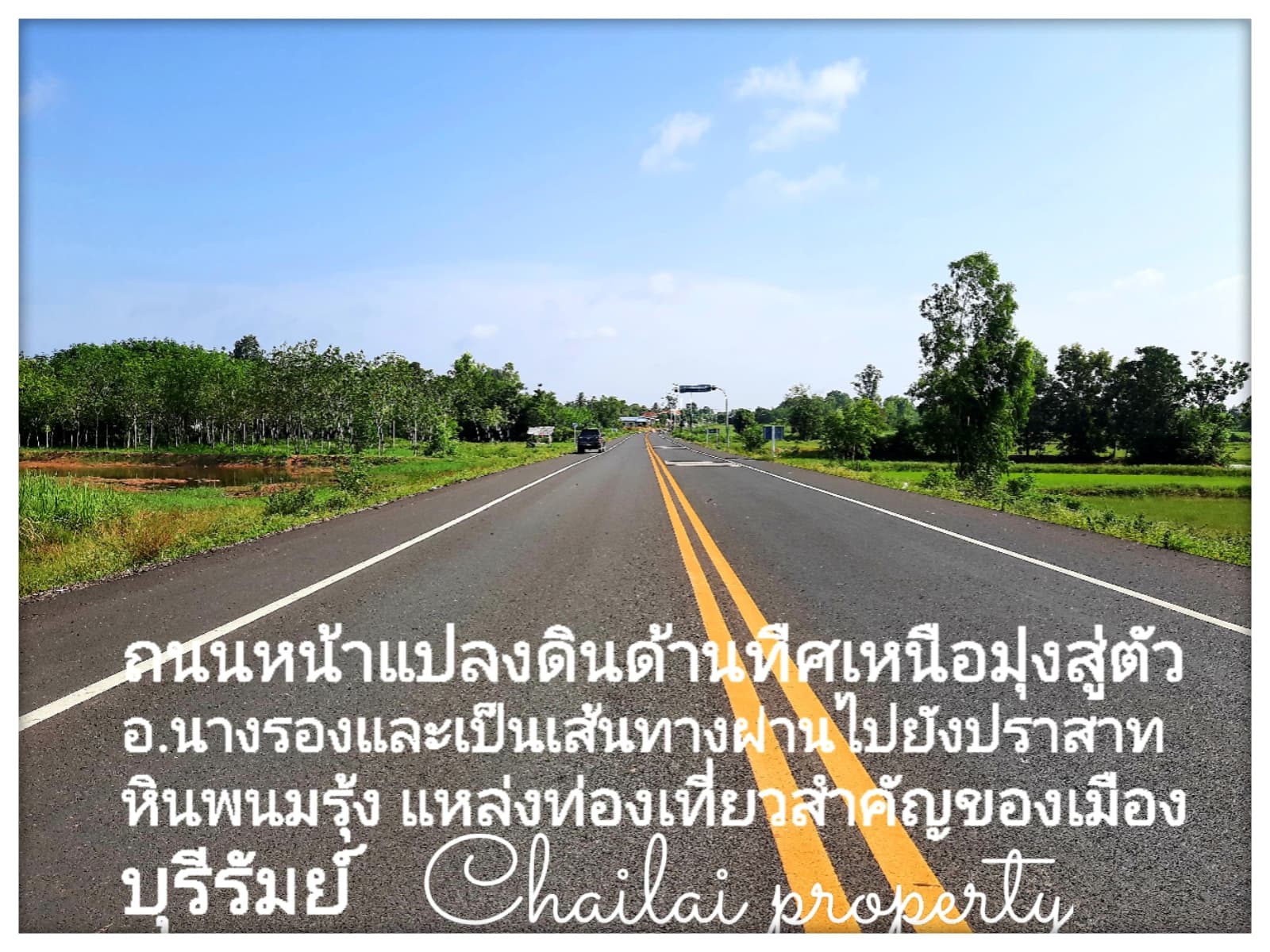 ที่ดินเปล่า บ้านกรวด บุรีรัมย์ 11-3-17