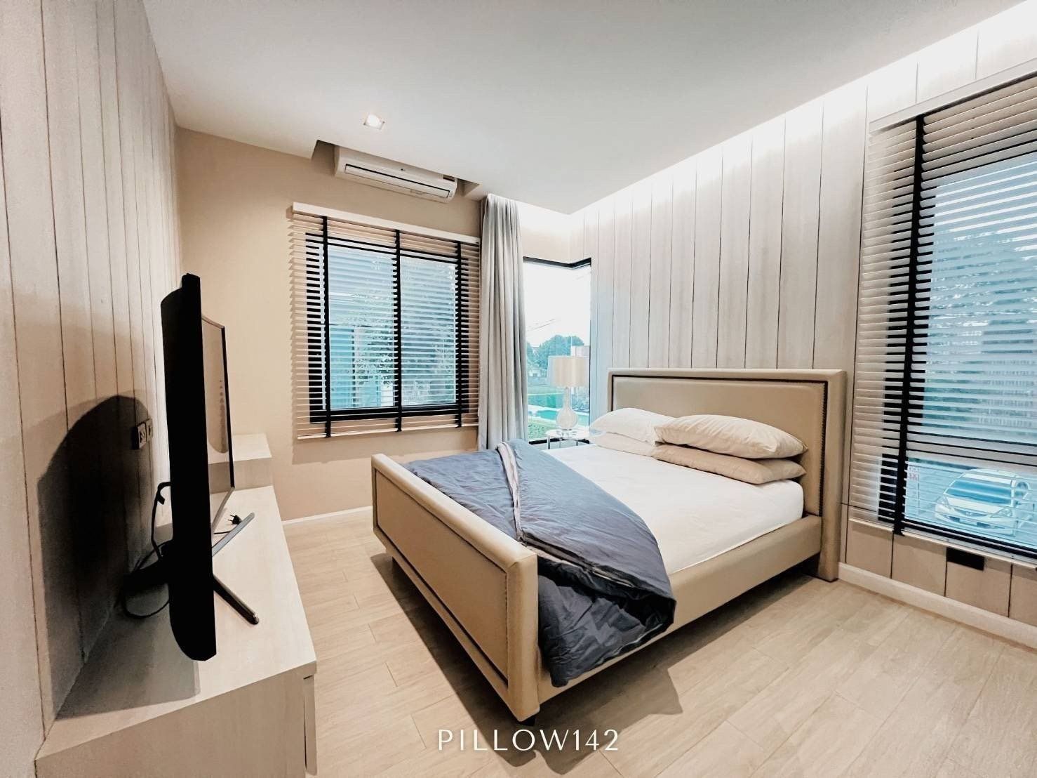 ขายบ้านตัวอย่าง  PILLOW 142 The Riverside (ป่าตัน) ตกแต่งครบพร้อมเข้าอยู่