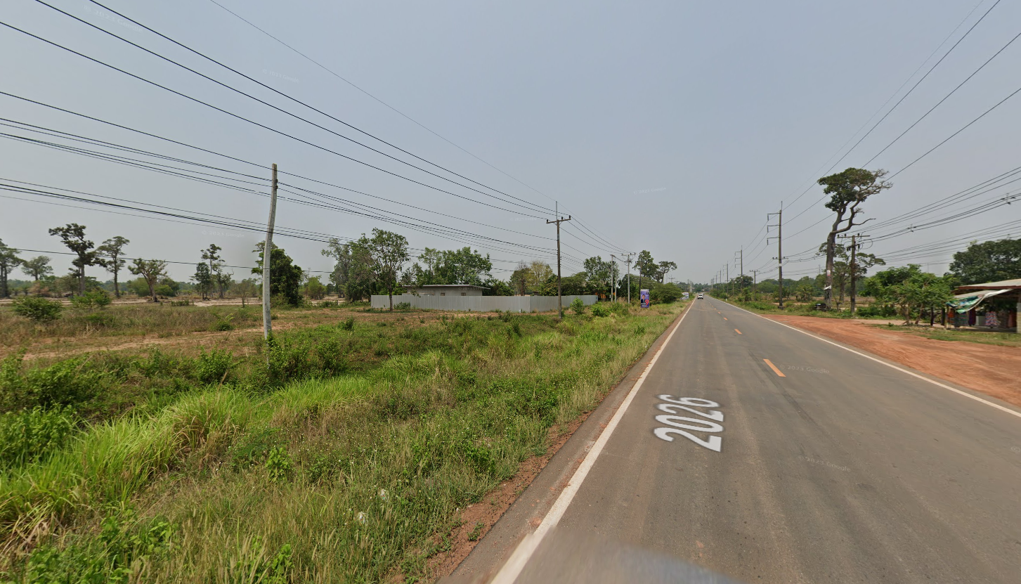 ขายที่ดินบึงกาฬ อำเภอเซกา ที่ดินติดถนนดำ เซกา-หนองหิ้ง ทำเลงาม เหมาะลงทุนมาก