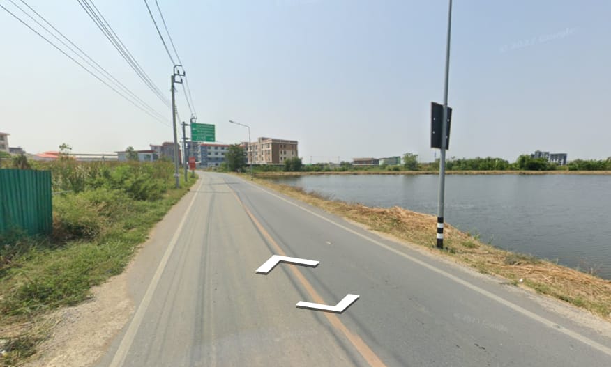 ขายที่ดินติดถนนลาดยาง บางพลี สมุทรปราการ