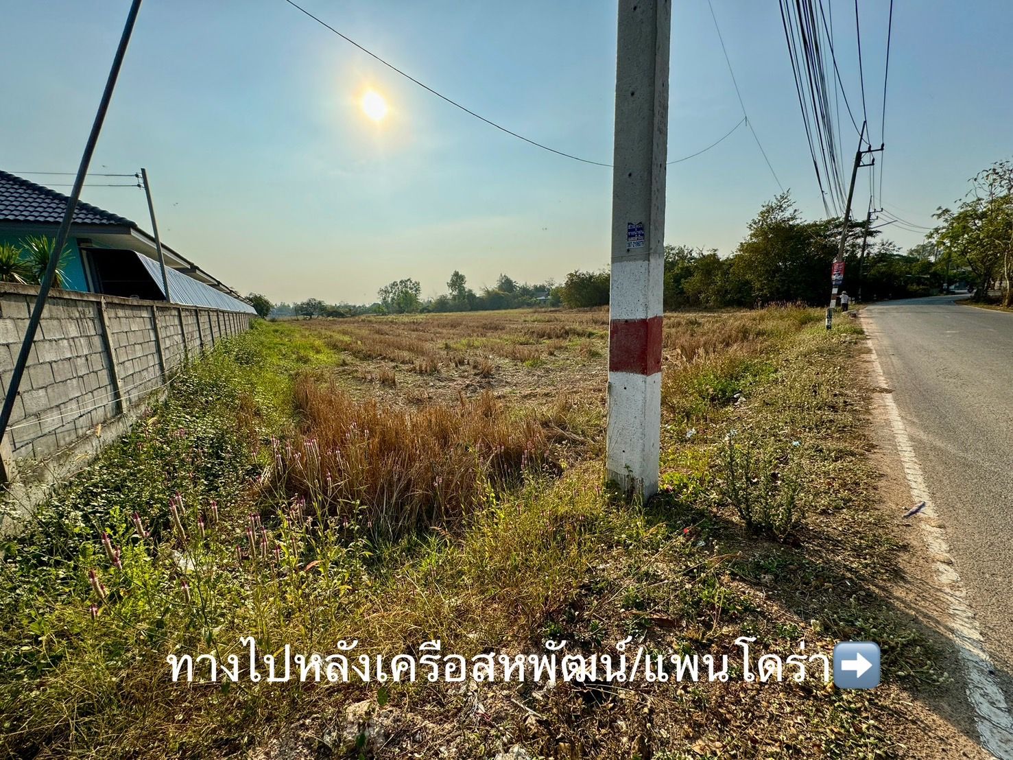 ขายที่ดินลำพูน แปลงสวย บรรยากาศดี ใกล้แหล่งอำนวยความสะดวก เมืองลำพูน 3-0-0