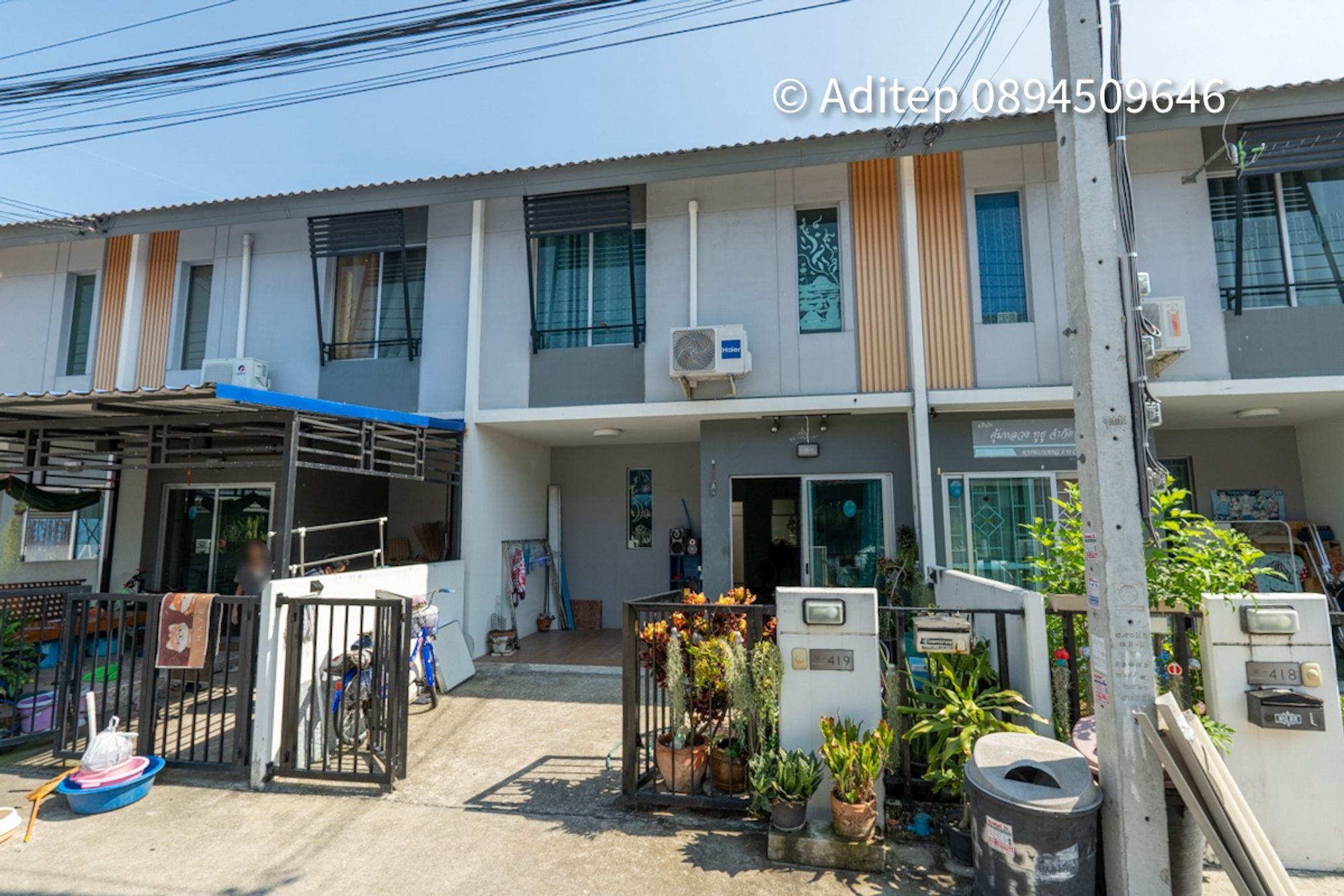 ขายทาวน์โฮมสมุทรปราการ 2 ชั้น บ้านพฤกษา  ศรีนครินทร์-บางนา 16 ตรว. สภาพใหม่ พร้อมอยู่ ในซอยวัดหนามแดง