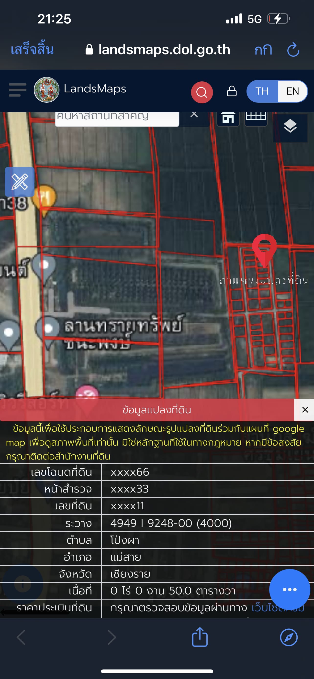 ที่ดินแปลงเล็ก