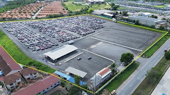 ที่ดินโซนEECติดถนนทางเข้าอีสเทิร์นซีบอร์ด 38ไร่ ศรีราชา ชลบุรี