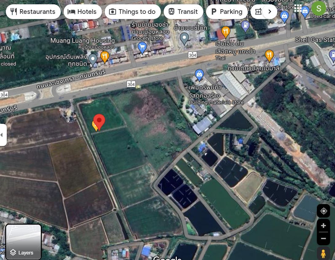 ที่ดินติดถนน 304 ทำเล EEC ตัวจริง! รถผ่านหลักหมื่น/วัน โอกาสทองของนักลงทุน 