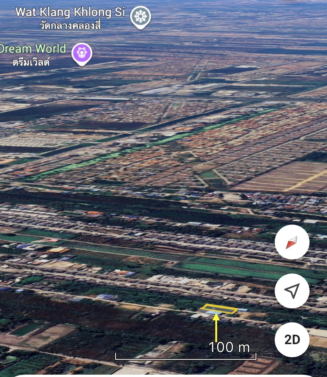 ขายที่ดินปทุมธานี อำเภอคลองหลวง เลียบคลองสาม 1/15