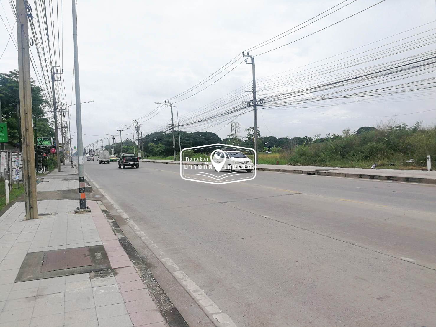 แปลงสวยติดถนนใหญ่ เหมาะสำหรับทำหมู่บ้านจัดสรร เขตคลองสามวา กรุงเทพฯ