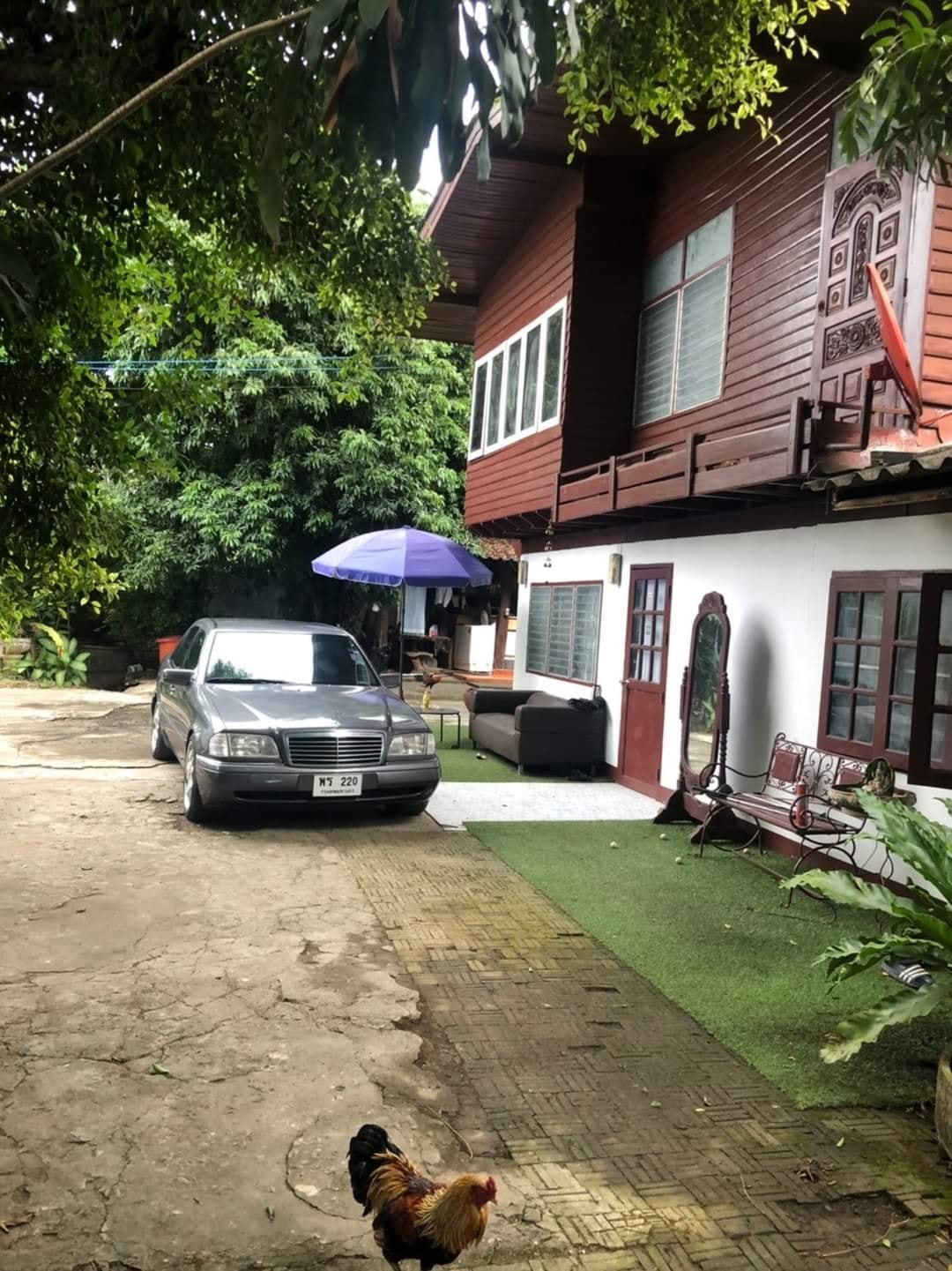 บ้านพร้อมที่ดิน 1ไ ร่ 43ตรว  เมือง เชียงราย