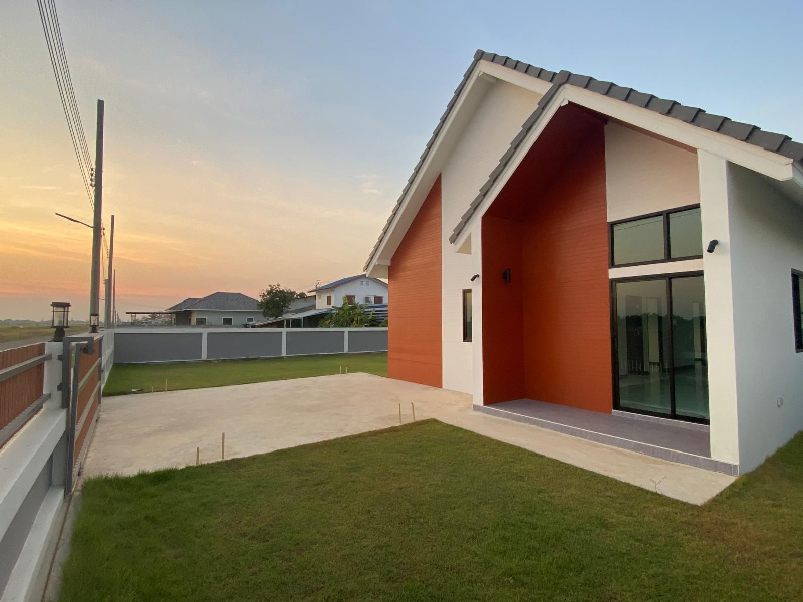บ้านเดี่ยว ทรงนอร์ดิก 100 ตร.วา