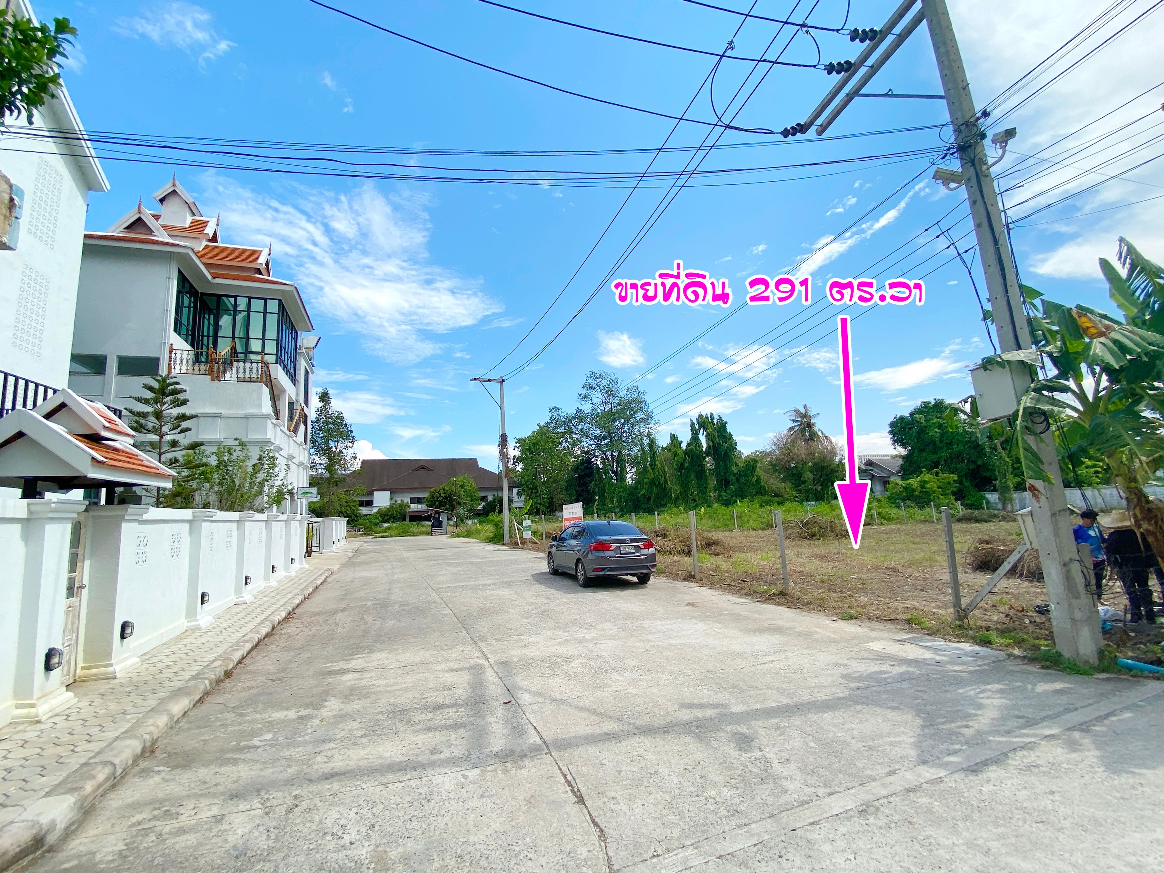 ขายที่ดินเชียงใหม่ ที่ดินสวย 291 วา ในคูเมืองเชียงใหม่ ราคาถูกที่สุด 0-2-91