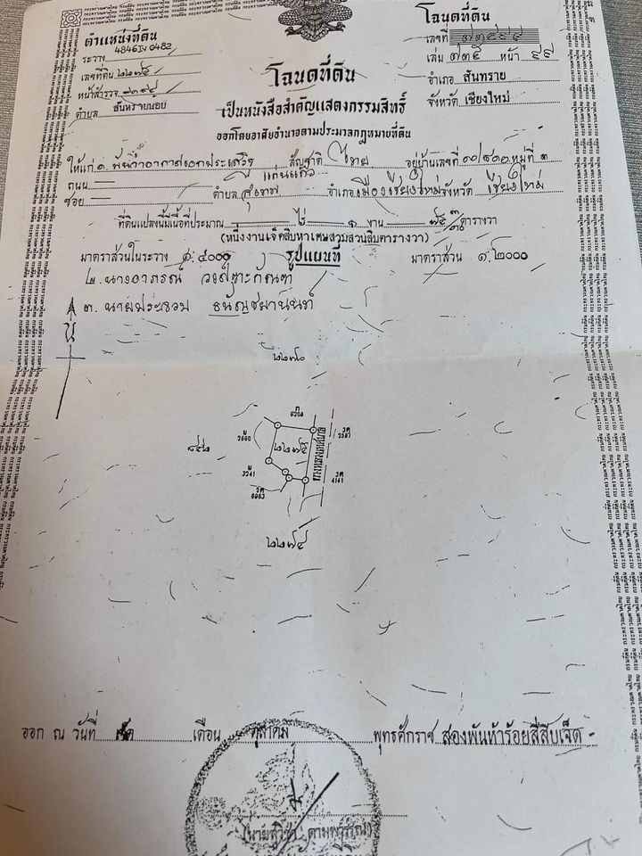 ขายที่ดินเชียงใหม่ 0-1-75.3