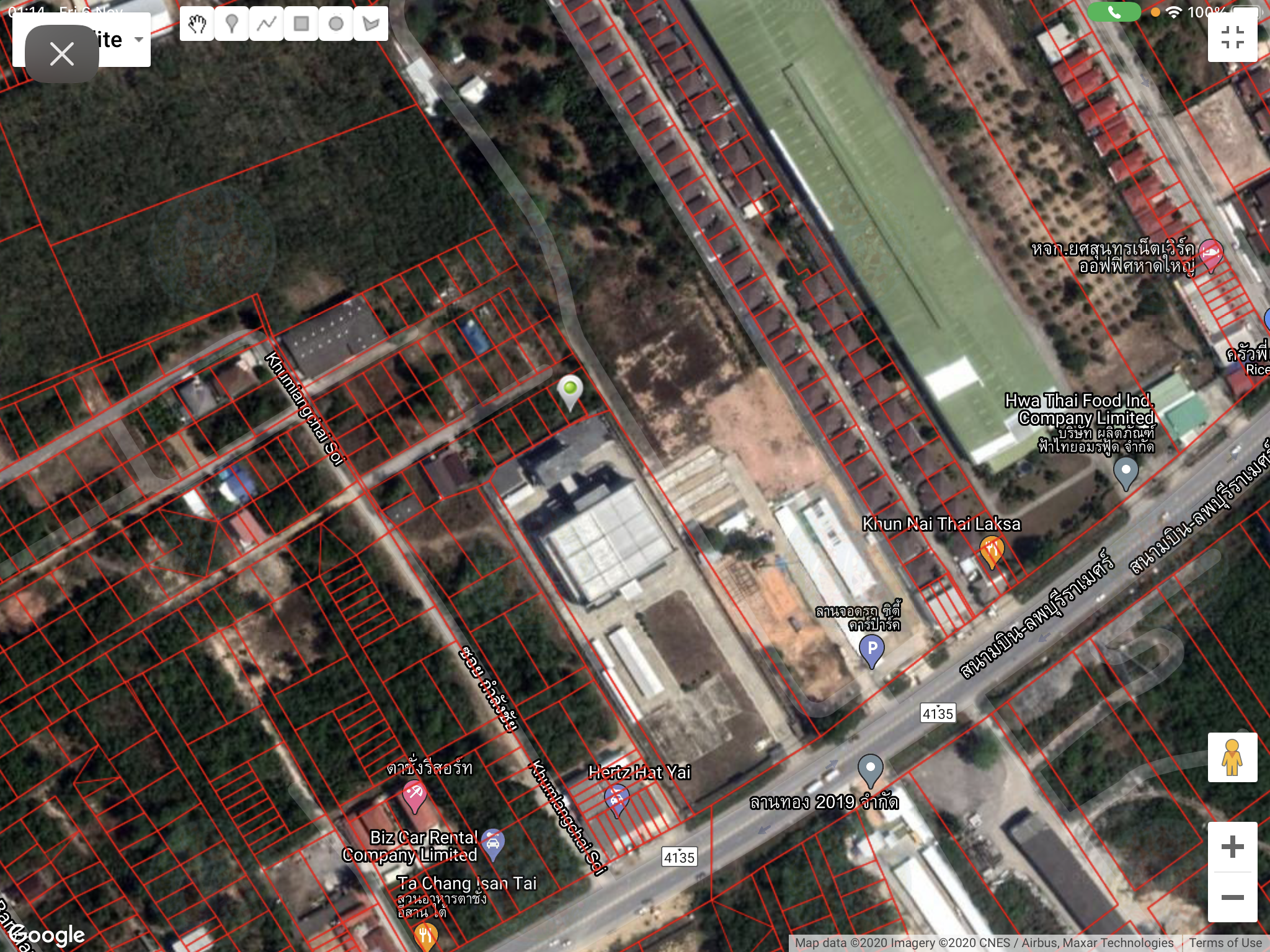 ขายที่ดินเปล่า 2 ห้อง ใกล้สนามบิน