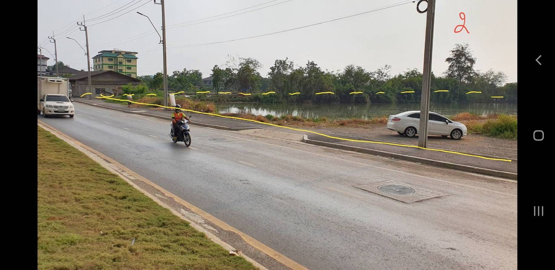 ขายที่ดินกรุงเทพฝั่งตะวันออก ใกล้สุวรรณภูมิ ที่ดินลาดกระบัง เกือบ 48 ไร่ บนถนนคุ้มเกล้า (4 เลน)