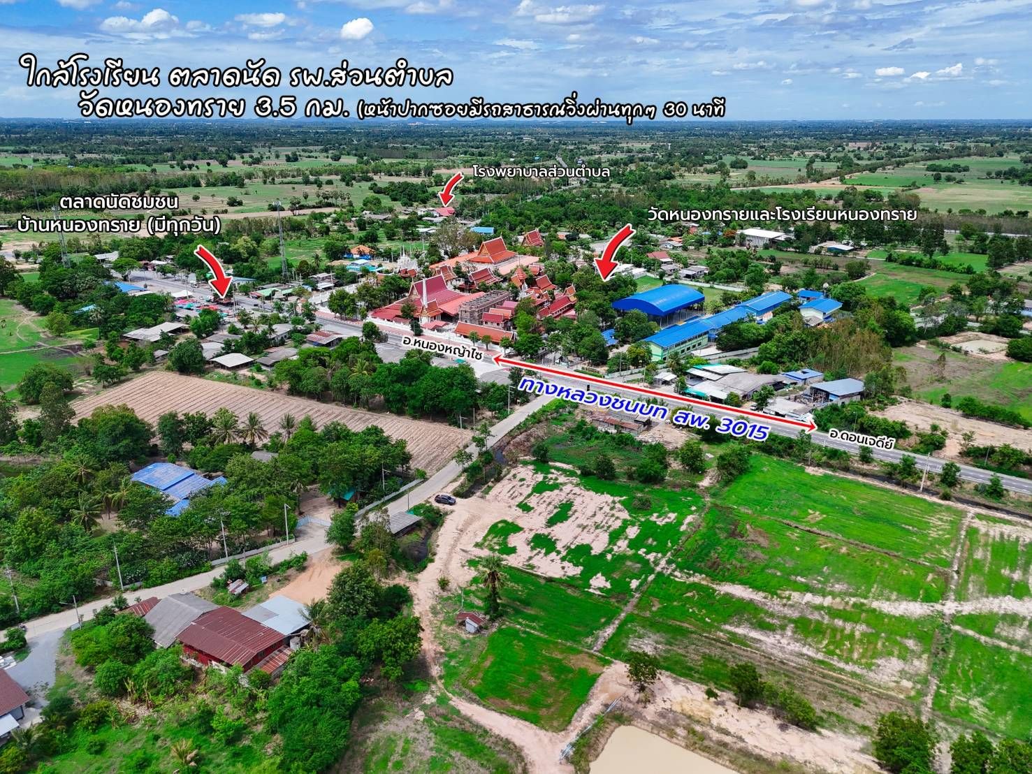 ขายที่ดินสุพรรณบุรี ที่ดินแบ่งขาย ทำเลดี บ้านสวนริมคลอง บรรรยากาศดีสุดๆ แบ่งขายเริ่มที่ 1 ไร่.