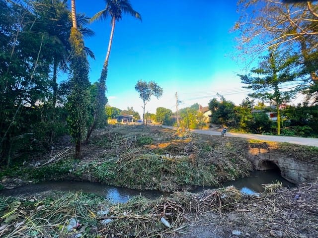 ที่ดินเชียงดาว ติดลำธาร ติดถนน มีโฉนด ไฟฟ้า ประปาพร้อม