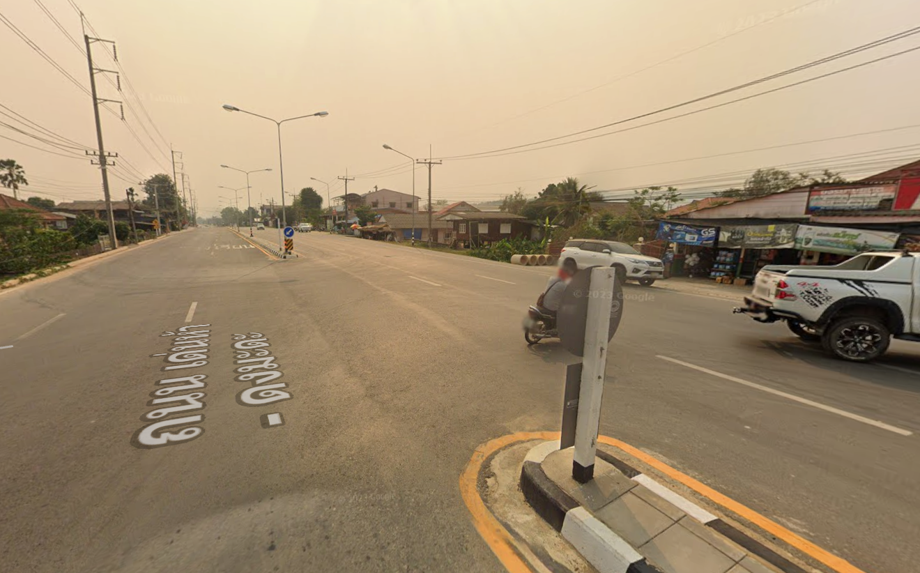 ขายที่ดินเชียงราย อำเภอเมือง ที่ดินทำเลสวย อยู่ตรงข้าม(เยื้องทางเข้า)สิงห์ปาร์คเชียงราย 8-2-42.7 ไร่.