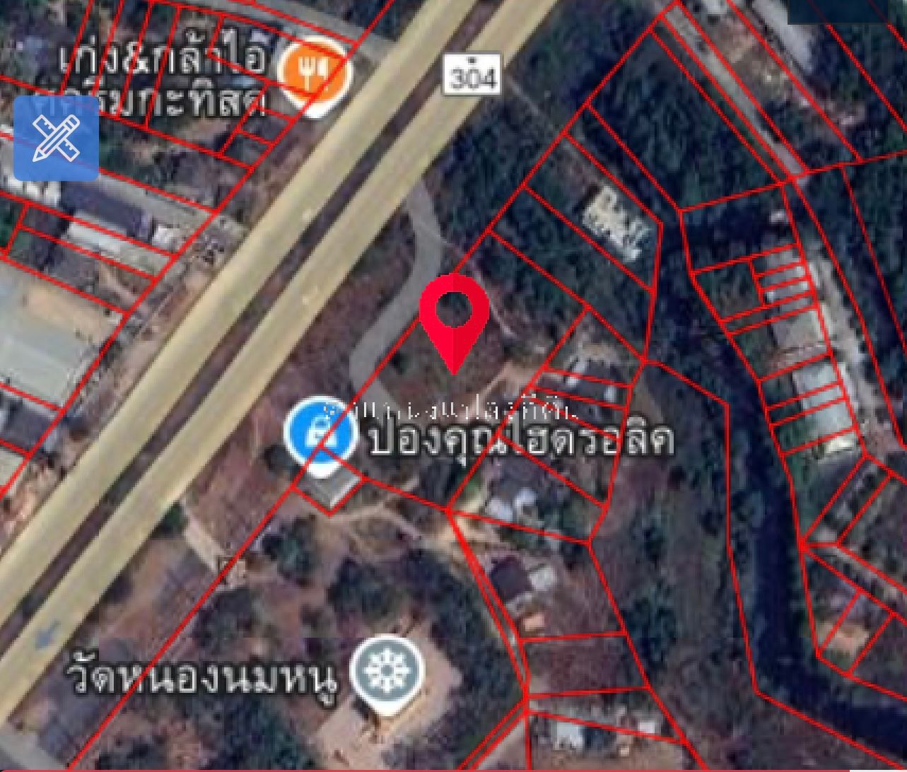ขายที่ดิน ติดถนนใหญ่เส้น304 / 3ไร่ 55 ตรว.
