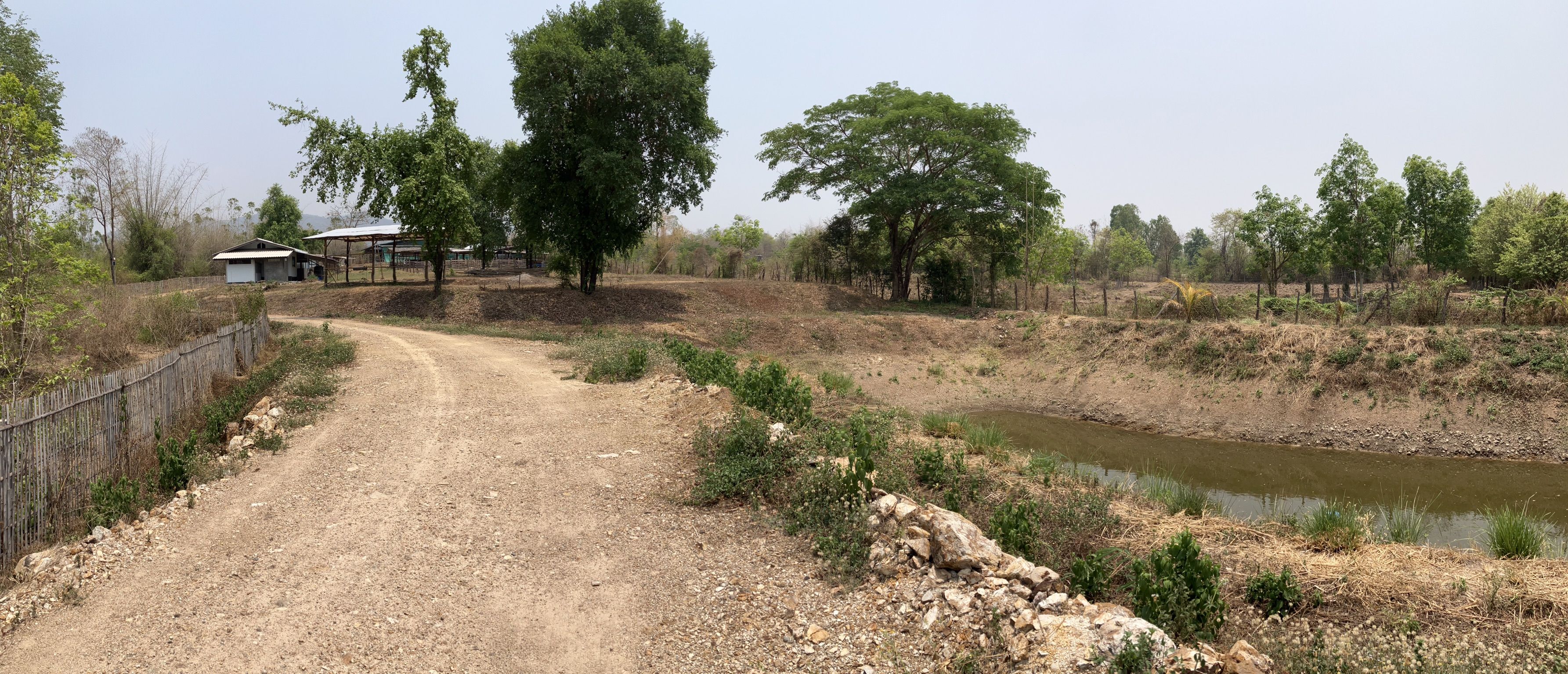 ที่สวน พร้อมฟาล์มวัว ใกล้สนามบินเล็กทองปัญญา และ สวนคาวบอย บ้านโทกหัวช้างลำปาง