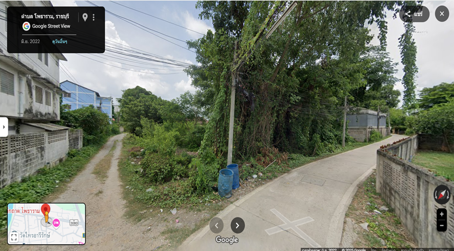 ขายที่ดินราชบุรี โพธาราม ที่ดินเปล่า สวยๆ  ใกล้ชุมชน ที่โพธาราม