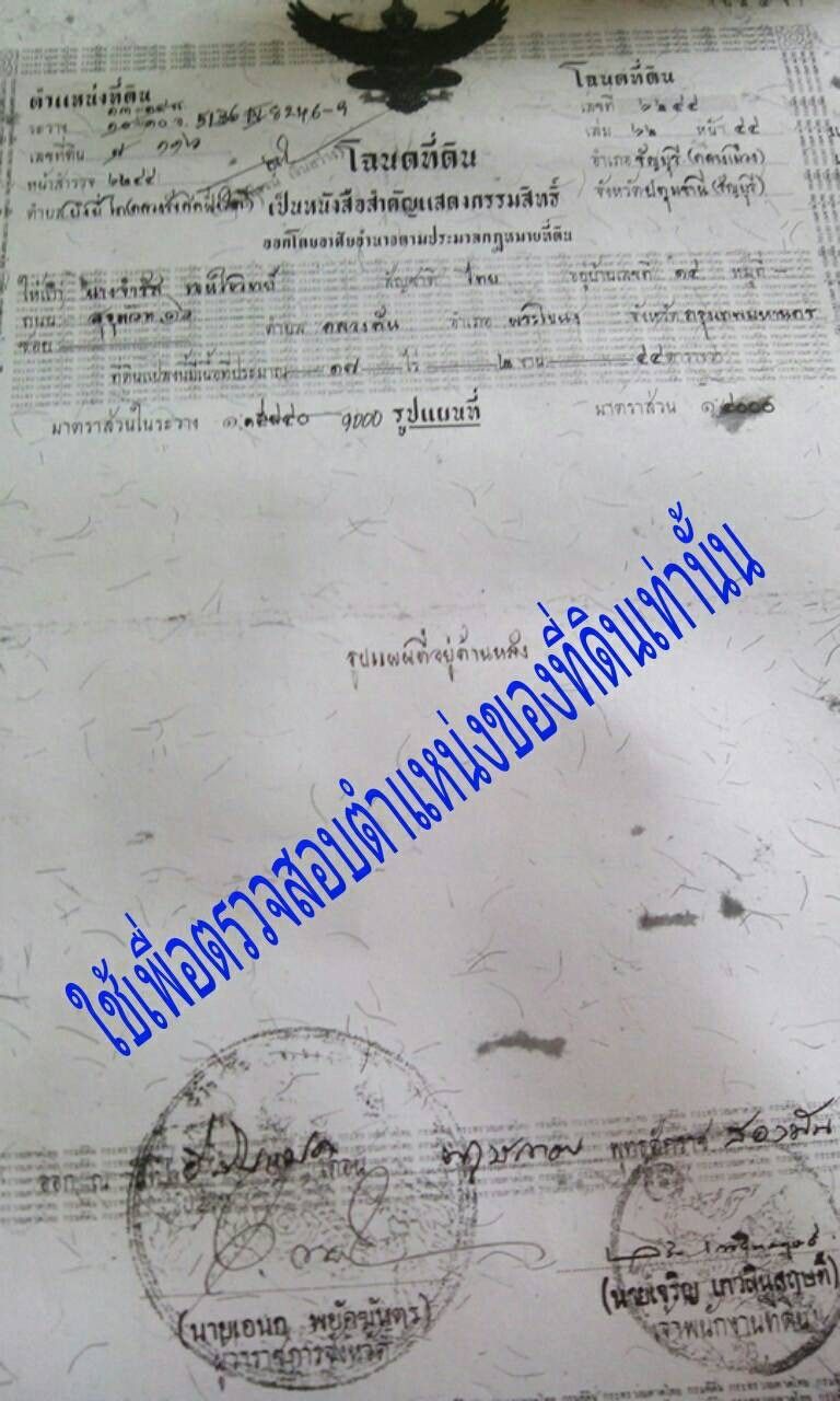 ขายที่ดิน ธัญบุรี 13-3-36 ไร่ ราคาถูก