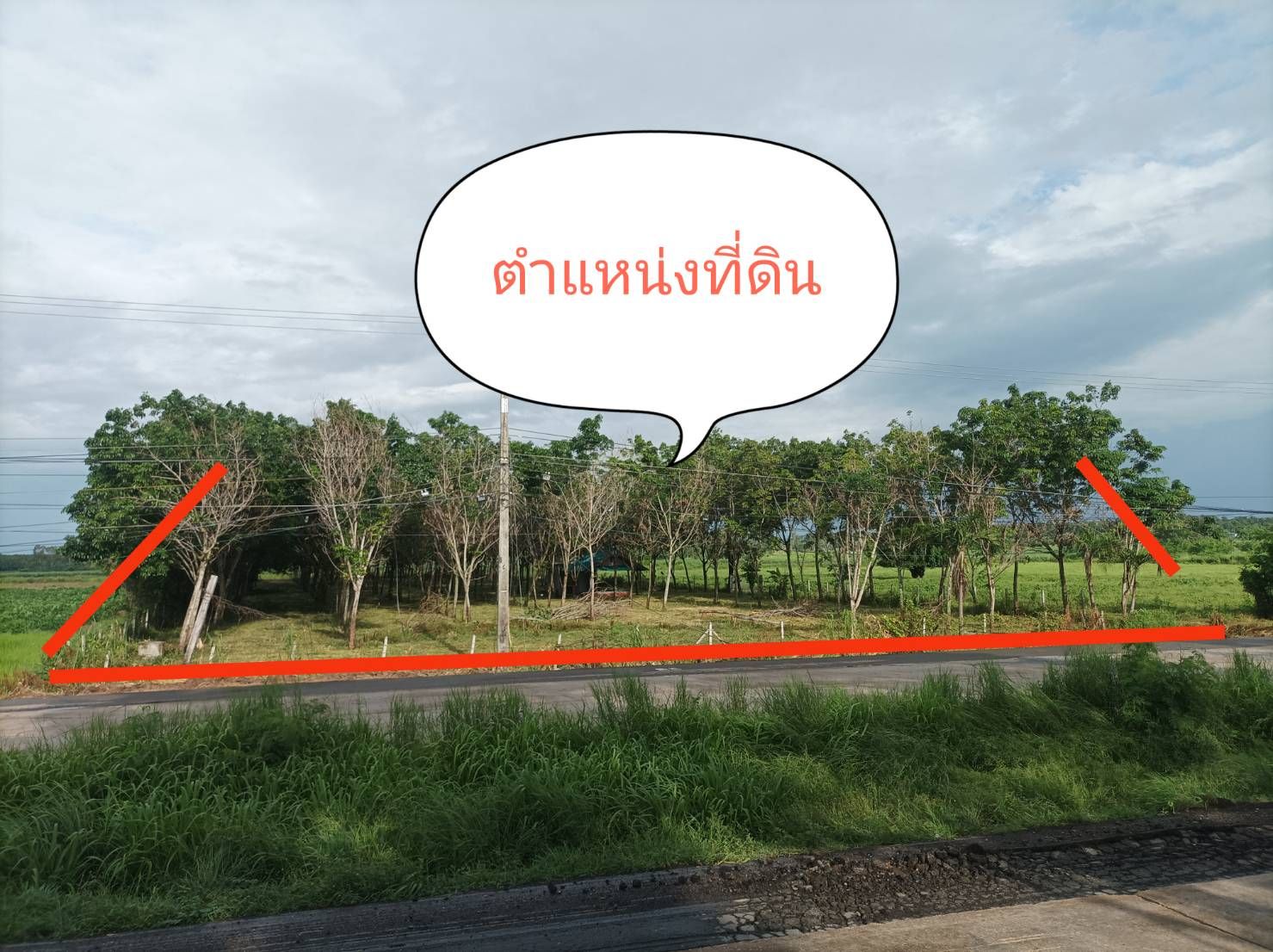 ขายที่ดินอุดรธานี โนนสะอาด ที่ดินแปลงสวย ติดถนนมิตรภาพ น่าลงทุน 3-2-60 ไร่.