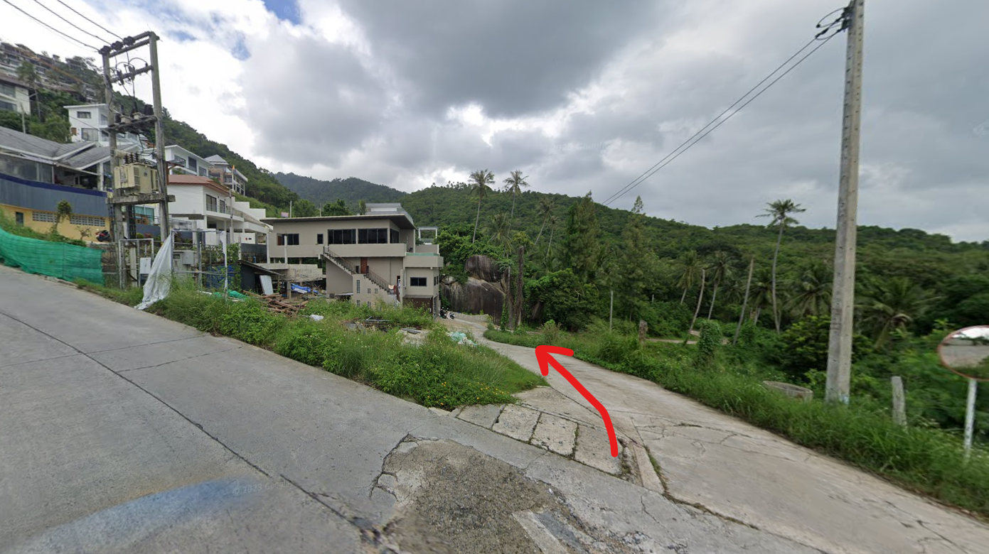 ขายที่ดินสุราษฎร์ธานี อำเภอเกาะสมุย ที่ดิน น.ส.3 บรรยากาศดี วิวสวย น่าลงทุน 