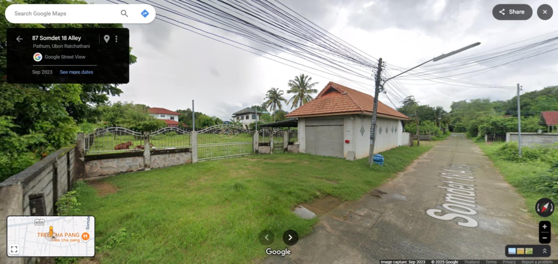 ขายที่ดินอุบลฯ เมืองอุบลฯ ที่ดินพร้อมสิ่งปลูกสร้าง 1 ไร่ 62 ตร.วา 