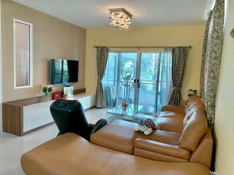 ขายบ้านเดี่ยว 2 ชั้น 75 ตรว. วิวหน้าทะเลสาบ ใกล้ม.อัสสัมชัญ สุวรรณภูมิ