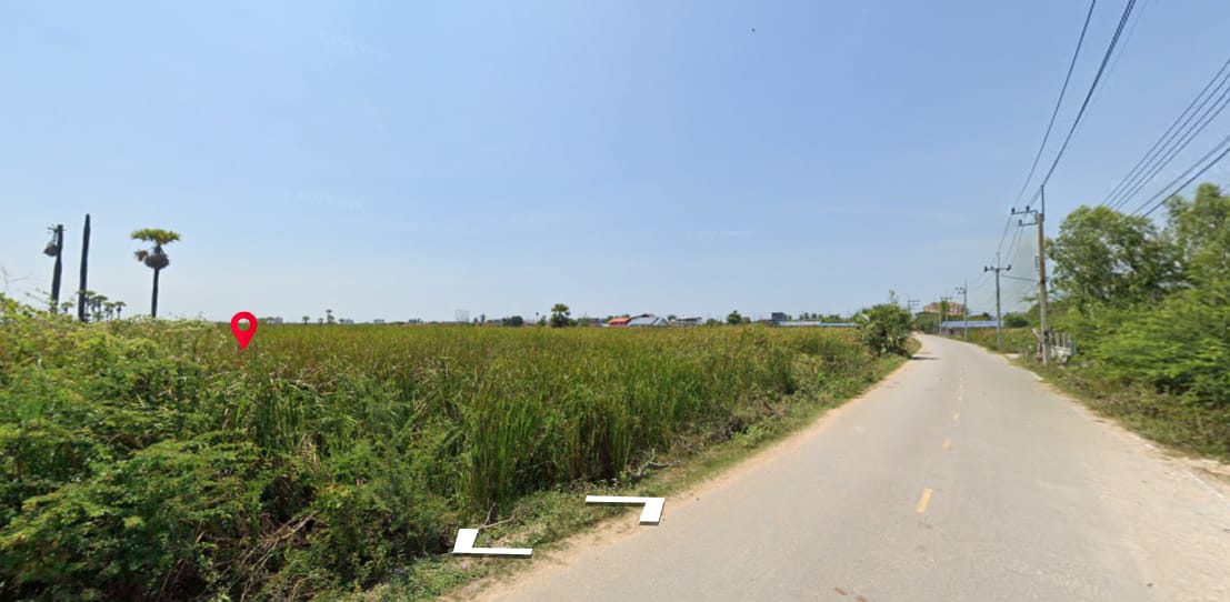 ที่ดินทำเลดีมาก ใกล้ทะเล ใกล้รถไฟ ชะอำ เพชรบุรี 14-2-52