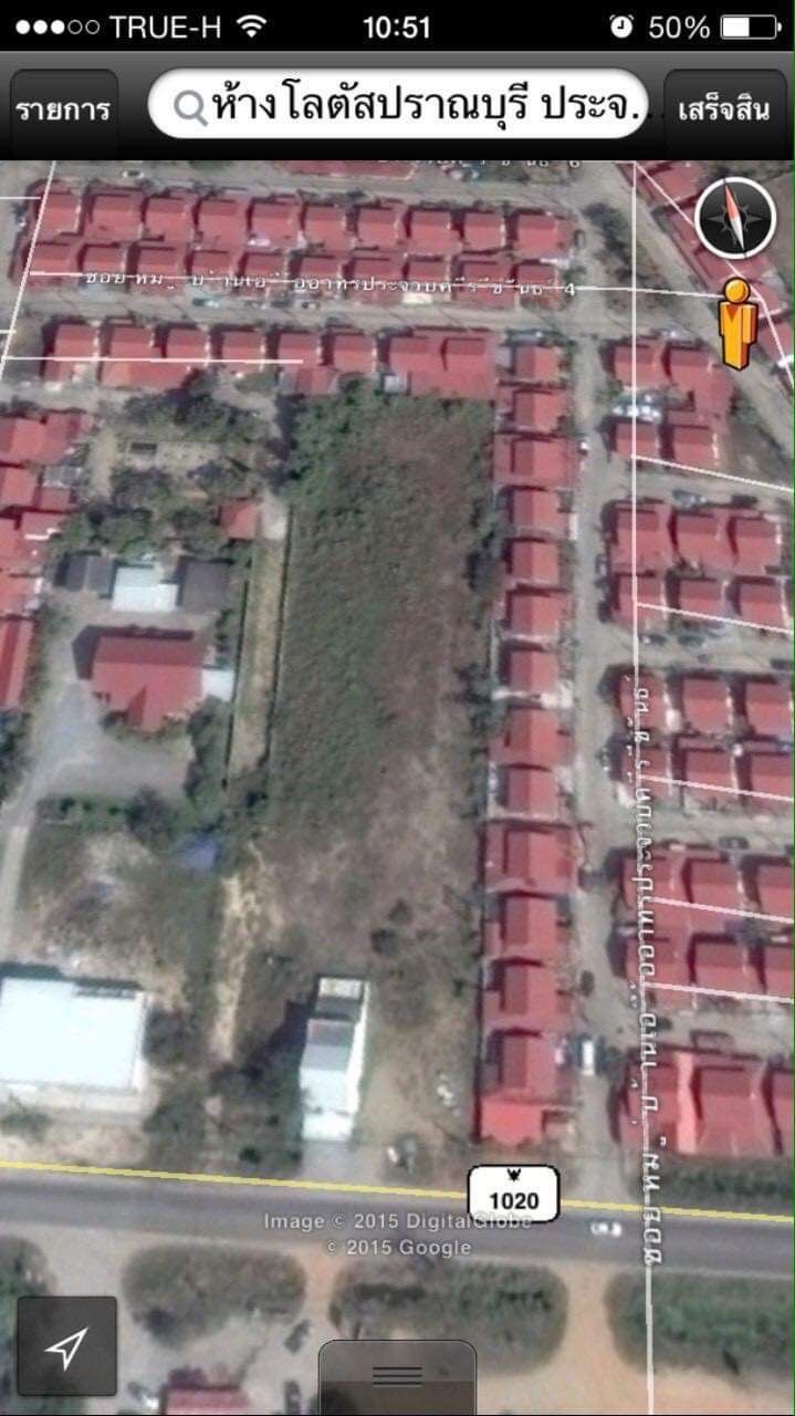 ขายที่ดิน ปราณบุรี ประจวบคีรีขันธ์  ใกล้โลตัส 3 ไร่