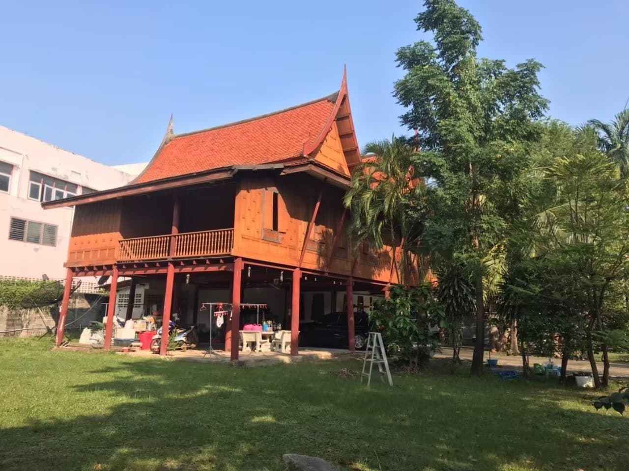 บ้านทรงไทย พร้อมที่ดิน พระโขนง 0-3-2