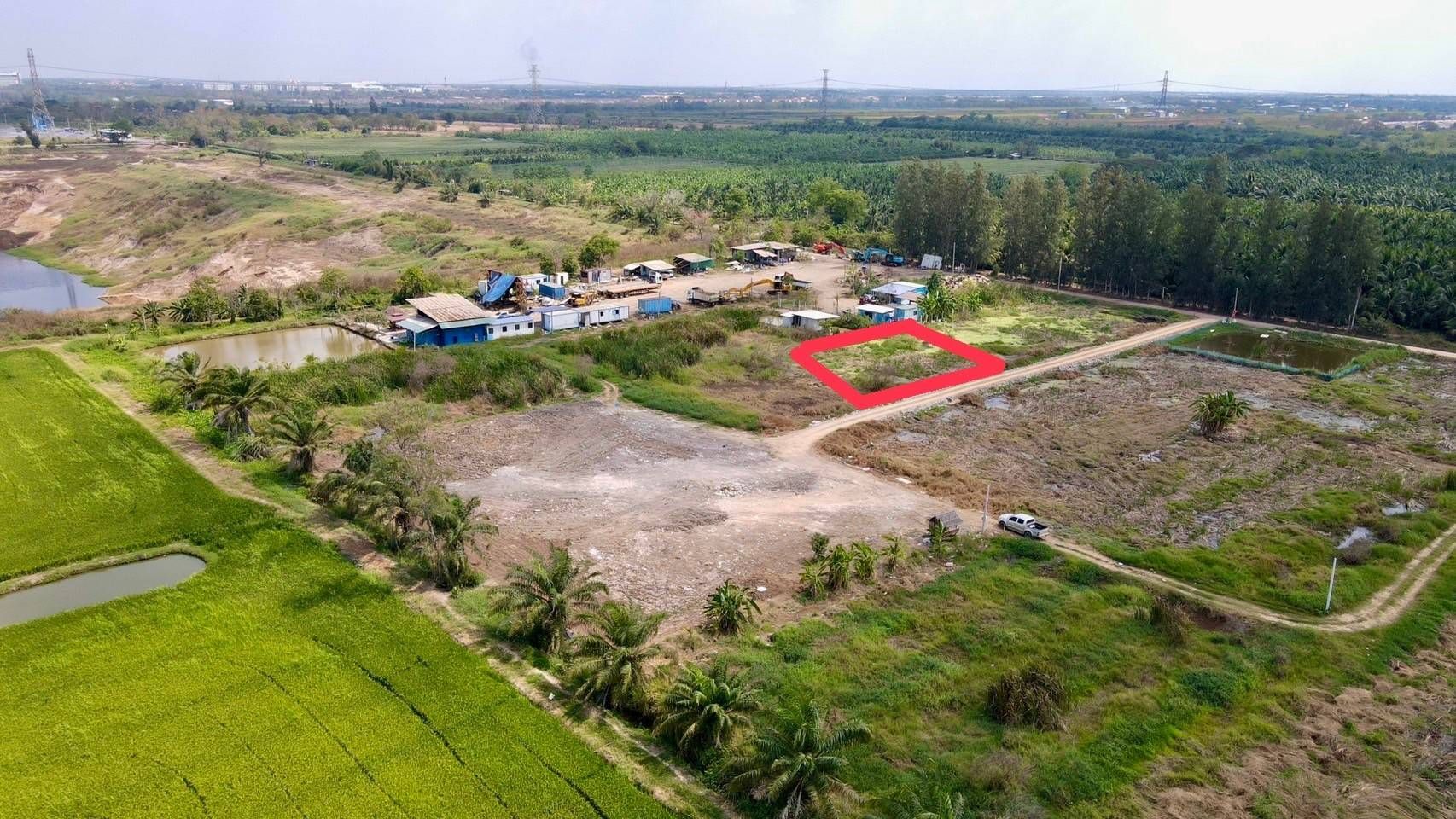 ที่ดินเงินผ่อน ซอยพนารัตน์ คลอง 9 หนองเสือ ปทุมธานี