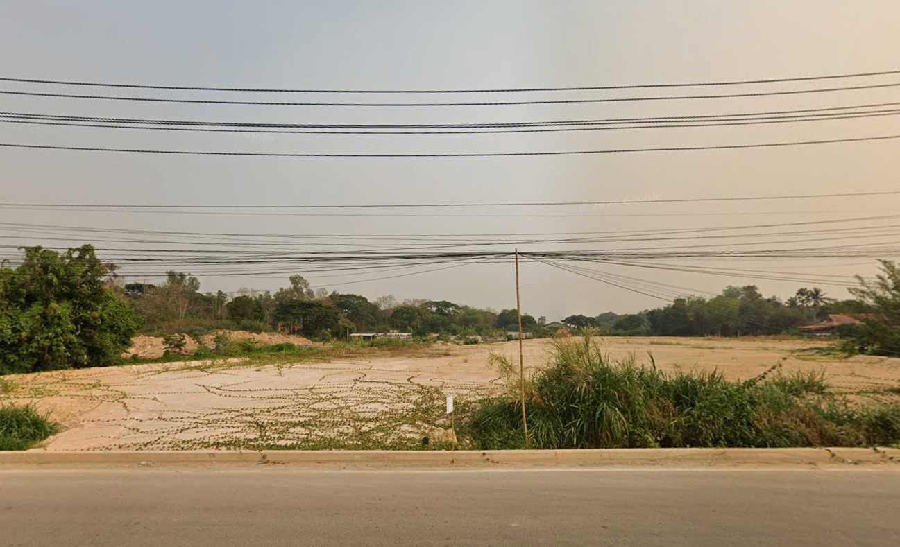 ขายที่ดินเชียงราย อำเภอเมือง ที่ดินทำเลสวย อยู่ตรงข้าม(เยื้องทางเข้า)สิงห์ปาร์คเชียงราย 8-2-42.7 ไร่.