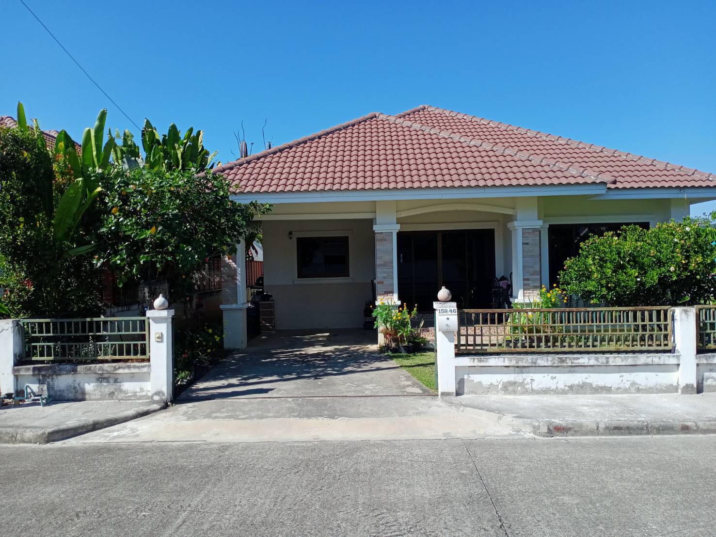บ้านเดี่ยว  Jenny หมู่บ้านอยู่สราญ 2  สันทรายหลวงแม่โจ้เชียงใหม่ 79 ตร.ว.