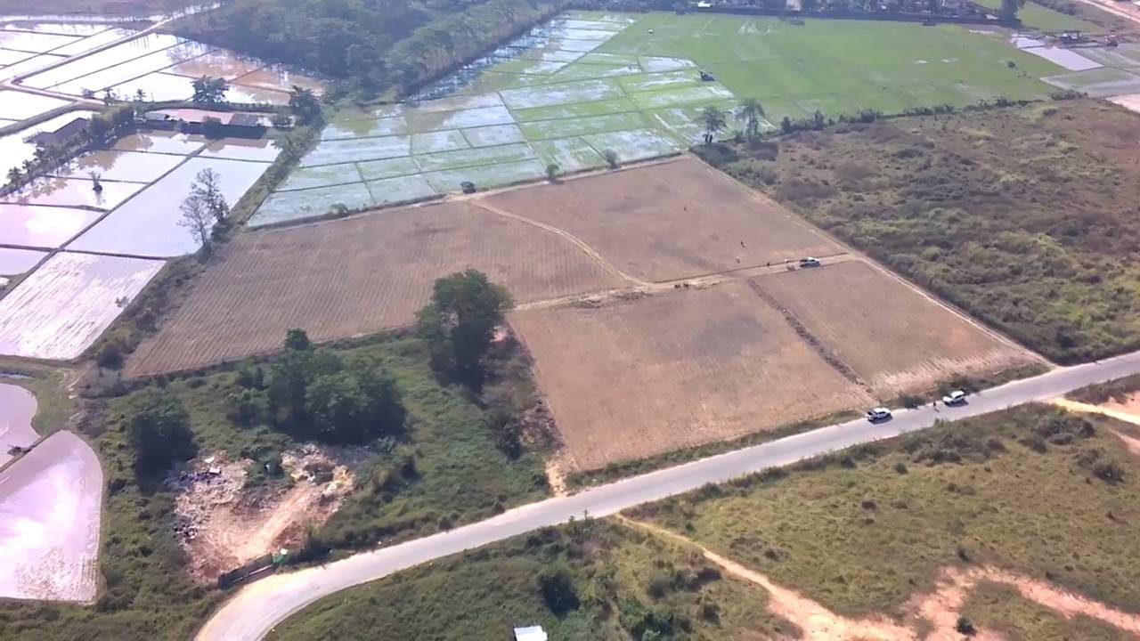 ที่ดินทำเลดีใกล้สิ่งอำนวยความสะดวก ตัวเมืองเชียงราย 6-3-62.3