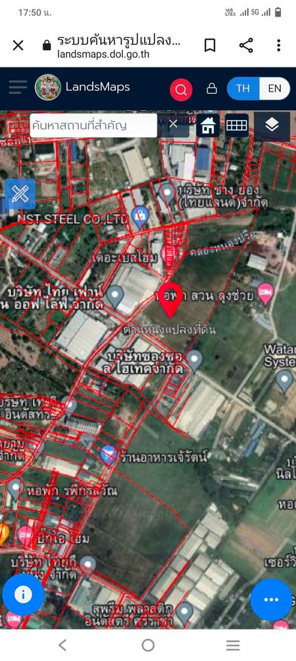 ที่ดิน ตรงข้ามบริษัท พลัสโฟม แพคเกจจิ้งจำกัด เขตตำบลบึง อำเภอศรีราชา จังหวัดชลบุรี 25-3-18 ไร่