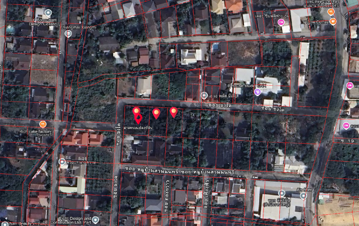 ขายที่ดินเชียงใหม่ อำเภอสันทราย ที่ดินแปลงสวย ทำเลดี น่าลงทุน