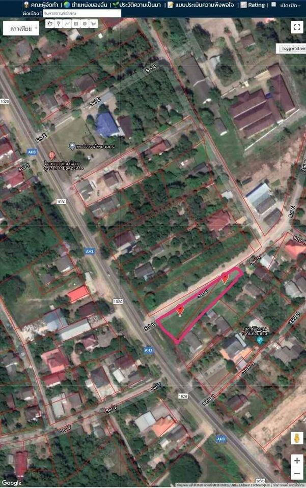 ที่ดินทำเลดี​ ติดทางหลวง ดอยลาน อ.เมืองเชียงราย 0-3-66.7