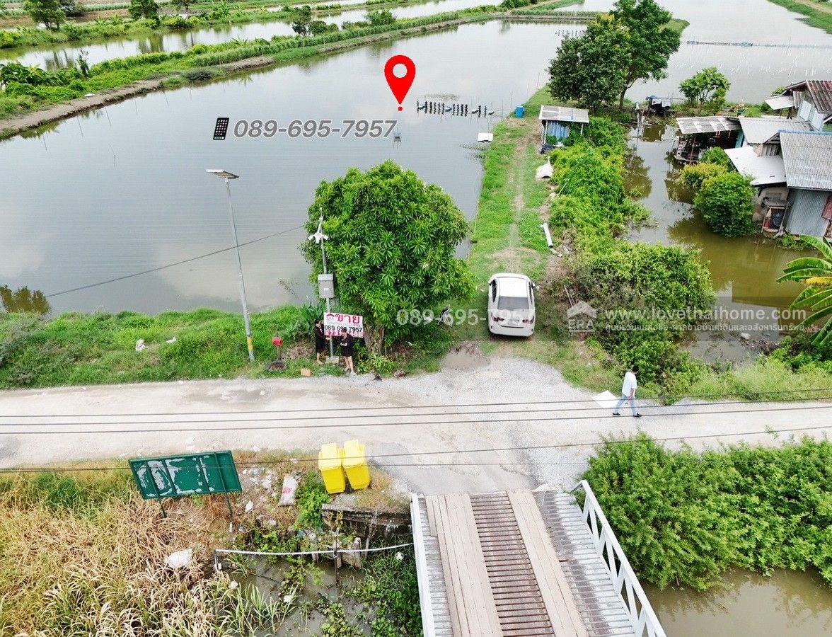 ขายที่ดิน บางนา-ตราด กม.26 ติดคลองกาหลง (ซอย ABAC) หรือเลียบมอเตอร์เวย์ พื้นที่ 3ไร่ กับ173ตารางวา ขายต่ำกว่าราคาประเมินกรมที่ดิน ขายเพียงแค่ 2,260 บาท/ตรว.เท่านั้น หาราคาแบบนี้ไม่มีอีกแล้ว